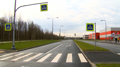 В промзоне «Ржевка» открыли новый участок улицы Коммуны