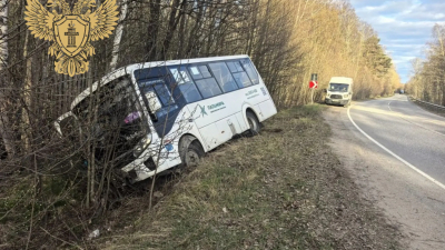 ПАЗ съехал в кювет под Петербургом: прокуратура проверит перевозчика