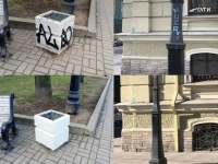 «Неделя чистоты» продолжается: в Петербурге за 7 апреля очистили порядка 30 объектов от надписей и рекламы