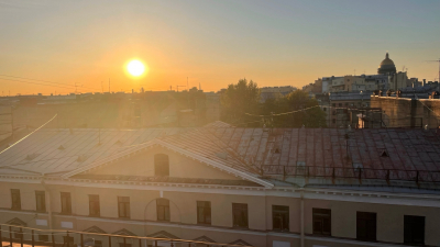 Солнце радует, но рекорды не побиты: в Петербурге станет холоднее на последней неделе апреля