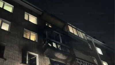 МЧС: При пожаре в многоэтажке в Калужской области погибли три человека