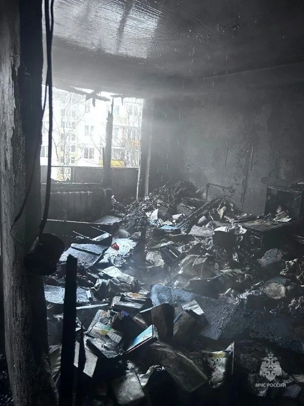 Загоревшийся кипятильник стал причиной пожара в Московском районе, в котором погибли два человека - tvspb.ru