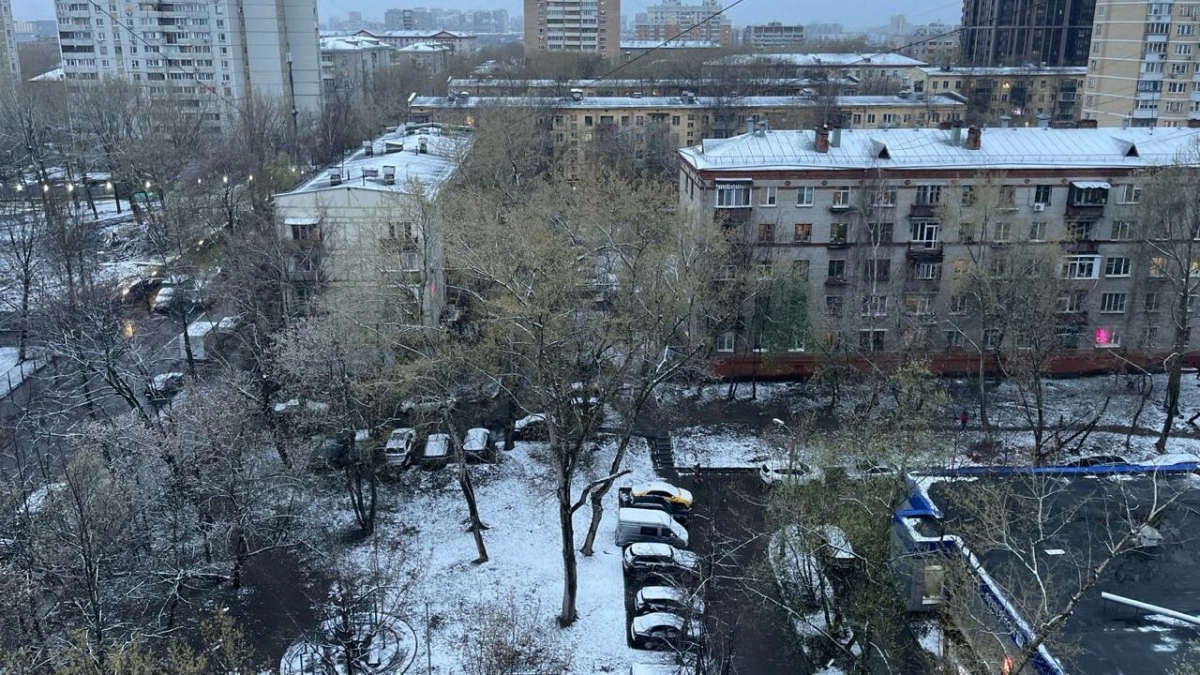 На Москву обрушился снегопад - tvspb.ru
