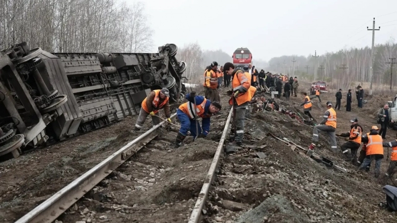 В СК назвали предварительную причину схода поезда с рельсов под Ульяновском - tvspb.ru
