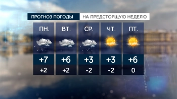 В Петербурге 5 и 6 марта синоптики обещают +7 градусов