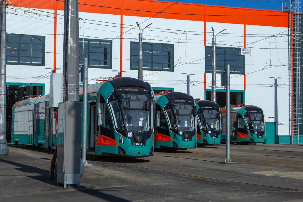 Александр Беглов: Трамвайная линия «Славянка» до конца апреля перевезет миллионного пассажира - tvspb.ru