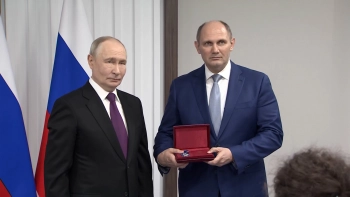 Владимир Путин вручил орден Почёта коллективу Федерации дзюдо Санкт-Петербурга