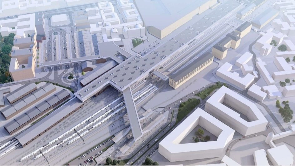 Александр Беглов: Строительство Высокоскоростной железнодорожной магистрали в границах Петербурга идет по графику - tvspb.ru