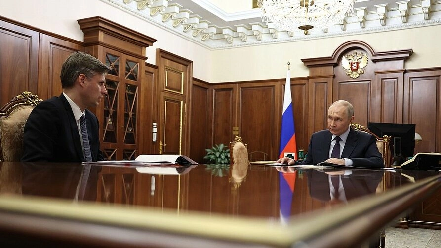 Владимир Путин провёл встречу с главой «Роскосмоса» Дмитрием Бакановым - tvspb.ru