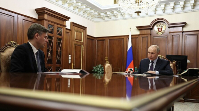 Владимир Путин провёл встречу с главой «Роскосмоса» Дмитрием Бакановым