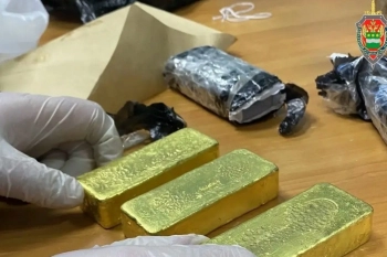 Житель Амурской области отправил посылкой три слитка золота на 54 млн рублей: его задержали
