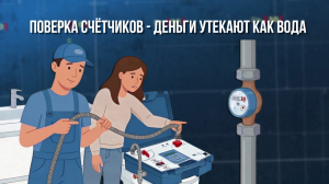 Зона особого внимания. Поверка счётчиков. Деньги утекают, как вода