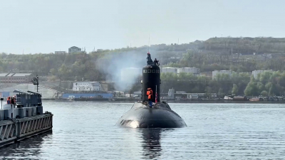 Подлодка «Петропавловск-Камчатский», построенная в Петербурге, завершила поход в Тихом океане