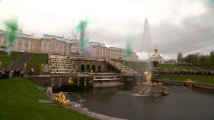 Сезон фонтанов открылся в Петергофе