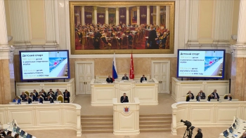 Александр Беглов представил отчет перед Законодательным Собранием за 2025 год: губернатор рассказал о развитии спорта в Петербурге