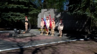 На территории Ижорских заводов прошёл торжественный митинг в честь Дня Победы