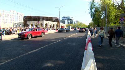 Ремонт дорожного полотна завершили на Рюхиной улице