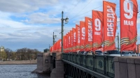 Мосты и набережные города на Неве преобразились к 9 Мая