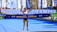 2:26:07 и золото: Луиза Лега из Петербурга покорила марафон в Казани