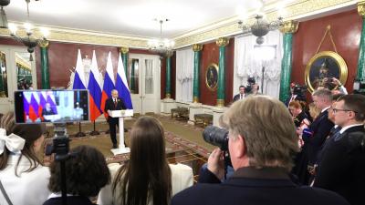 Владимир Путин: Товарооборот России и Китая растет