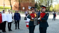 Телеканалу «Санкт-Петербург» передали частицу Вечного огня