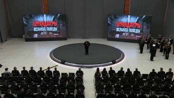 В центре «Россия – моя история» открылась выставка «Штандарты Великой Победы»