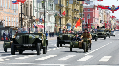 «Бессмертный полк» в Петербурге собрал более 100 тысяч человек