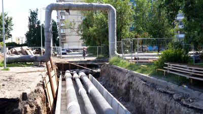 В Колпинском районе стартовала реконструкция более 7 км тепловых сетей