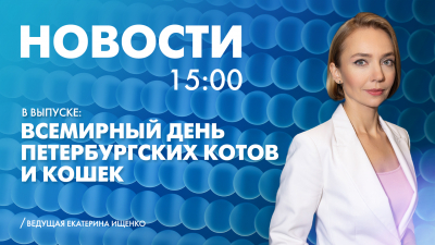 Новости Петербурга к 15:00