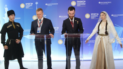 На ПМЭФ подписано соглашение о сотрудничестве между Петербургом и Дагестаном