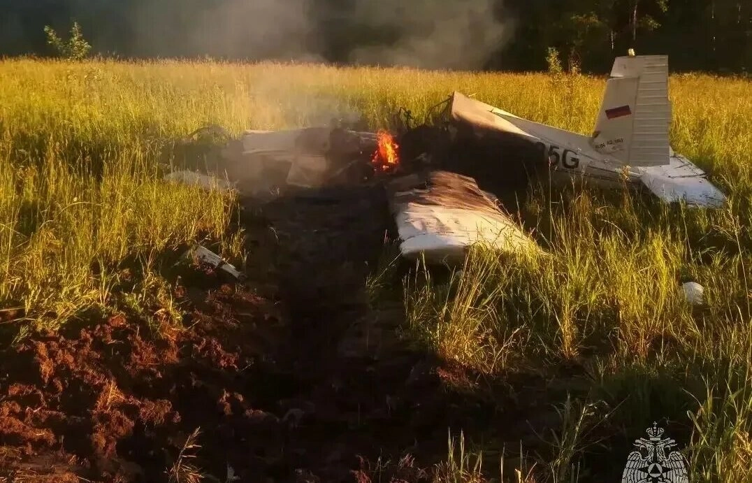 Двое погибли при крушении легкомоторного самолёта в Подмосковье - tvspb.ru