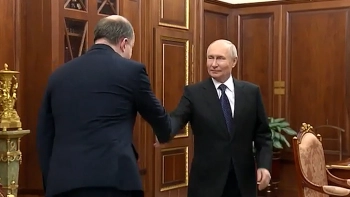 Владимир Путин встретился в Кремле с главой Объединённой судостроительной корпорации