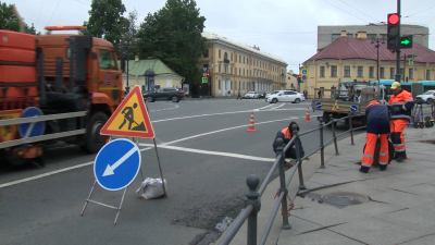 Как аварийные бригады встречают непогоду в Петербурге 17 июня