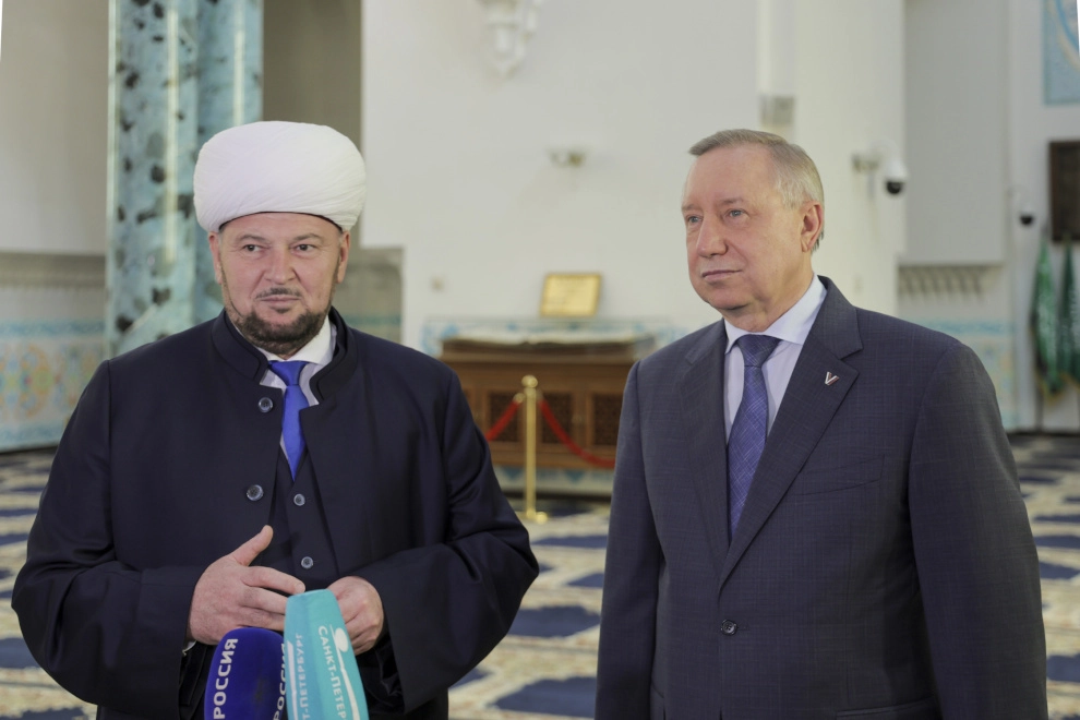 Александр Беглов: Духовное управление мусульман Петербурга и Северо-Западного региона России – надежный партнер городского правительства в работе по гармонизации межнациональных и межконфессиональных отношений - tvspb.ru