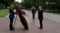 Владимир Путин в День памяти и скорби возложил венок к Могиле Неизвестного Солдата