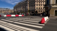 Невский перекрыли на две недели