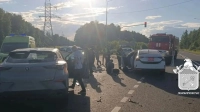 Ребёнок и двое взрослых пострадали в аварии на трассе А-120 в Кировском районе