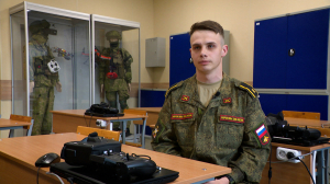 Курсанты. Курсант Михайловской военной артиллерийской академии Аркадий