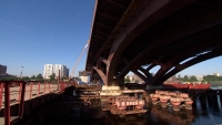В Петербурге заложили камень нового разводного моста