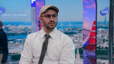 Художник Ниджат Гусейнов описал петербуржца, как человека, остановившегося посреди дороги подумать о чем-то своем