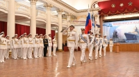 Более 220 офицеров пополнили ряды ВМФ после выпуска в Петербурге