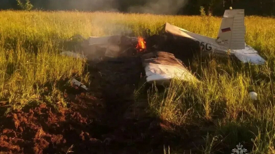 Крушение самолета в Подмосковье, в котором погибли двое, могло произойти из-за ошибки пилота