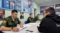 Замминистра обороны РФ Виктор Горемыкин оценил работу военкомата и пункта отбора Ленобласти