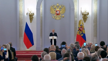Владимир Путин провел встречу с депутатами Госдумы восьмого созыва