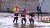 30 сантиметров воды на улице Трефолева: Водоканал устраняет масштабный разлив в промзоне Петербурга