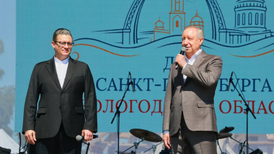 Александр Беглов: На Кремлевской площади Вологды открылся фестиваль петербургской культуры