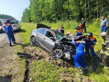«ГАЗель» и Belgee не разъехались под Тосно: пятеро пострадали