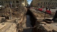 Ремонт дороги и труб: Как продвигаются работы на Невском проспекте
