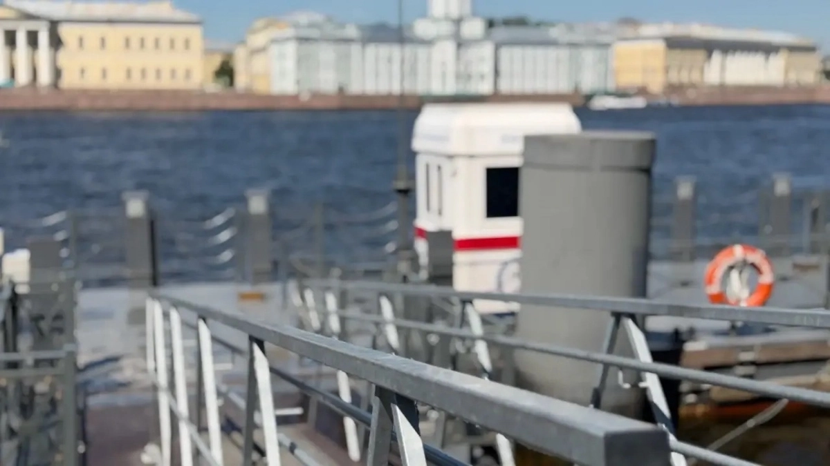 В Петербурге на двух причалах начали тестировать турникеты - tvspb.ru