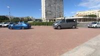 В Петербурге встретили участников патриотического автопробега «Морские волны – 330 лет славы и мощи»